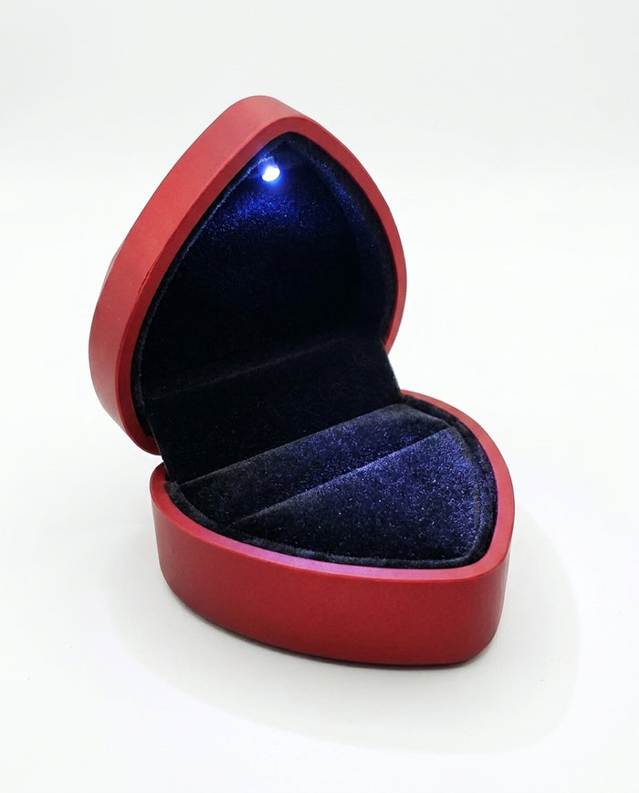 Heart Shaped LED Ring Box (BOX ONLY)